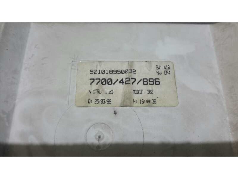 Recambio de cuadro instrumentos para renault scenic (ja..) 1.9 dti diesel cat referencia OEM IAM 7700427896  501018950032