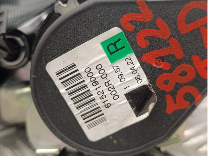 Recambio de cinturon seguridad trasero derecho para seat alhambra (7n) 1.4 tsi referencia OEM IAM 0589P1000420  002R000