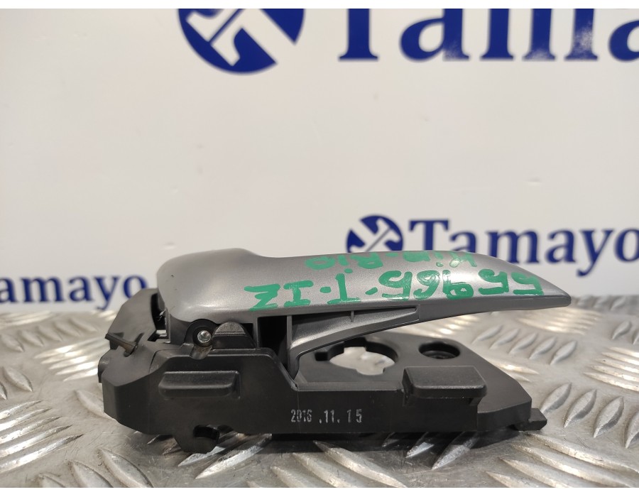 Recambio de maneta interior trasera izquierda para kia rio 1.2 cat referencia OEM IAM 836101W010  