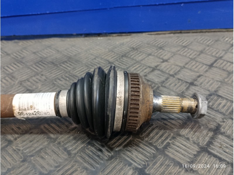 Recambio de transmision delantera derecha para citroën xsara picasso 1.6 16v hdi fap referencia OEM IAM 9642426780  