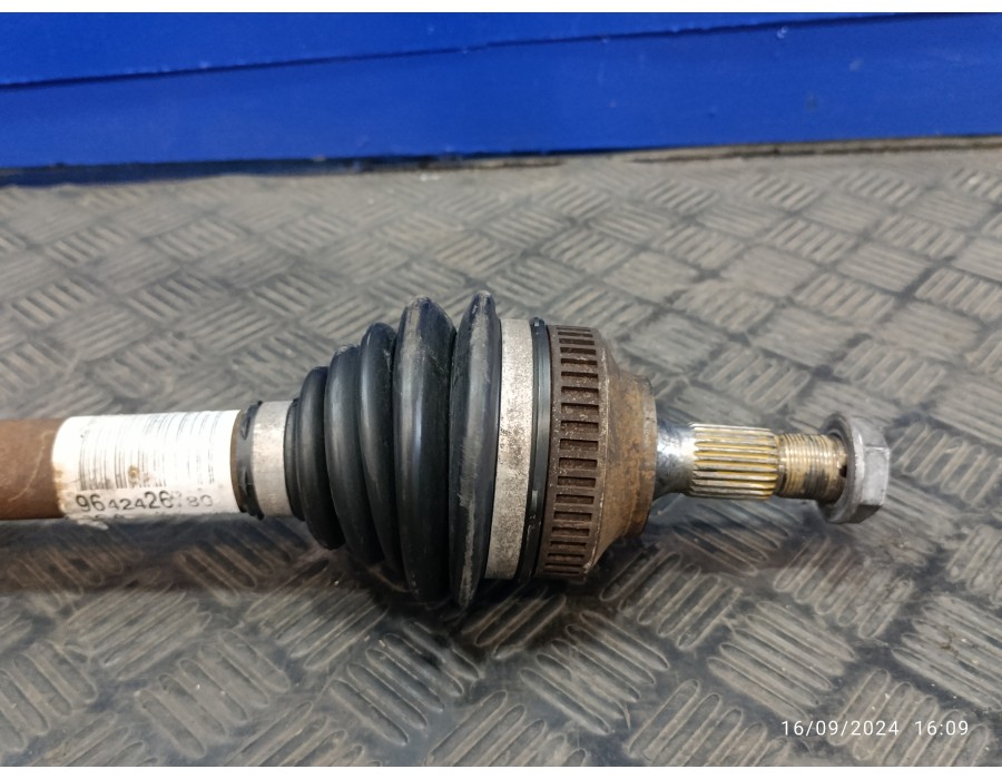Recambio de transmision delantera derecha para citroën xsara picasso 1.6 16v hdi fap referencia OEM IAM 9642426780  