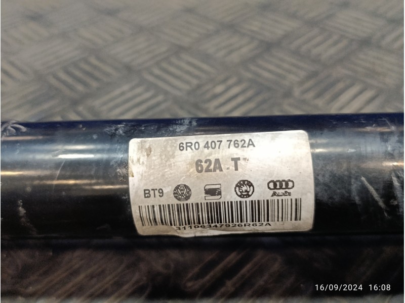 Recambio de transmision delantera derecha para seat ibiza (6j5) 1.6 tdi referencia OEM IAM 6R0407762A  