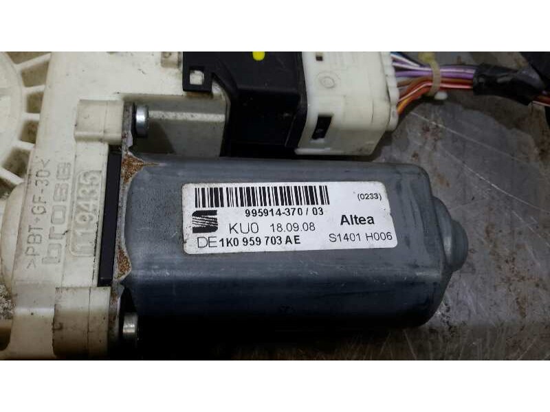 Recambio de elevalunas trasero izquierdo para seat altea xl (5p5) 1.9 tdi referencia OEM IAM 1K0959703AE 7746021800 99591437003