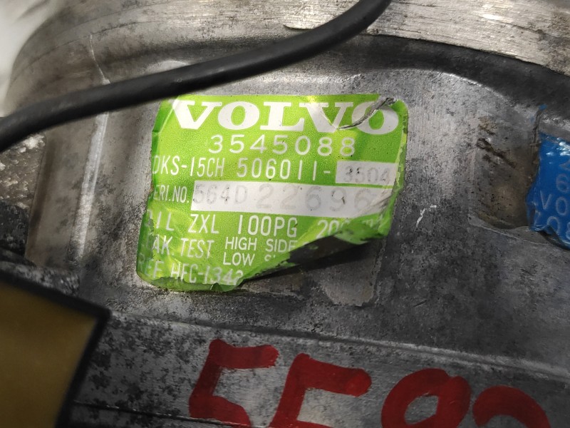 Recambio de compresor aire acondicionado para volvo serie 850 2.5 20v cat referencia OEM IAM 3545088  5060113504