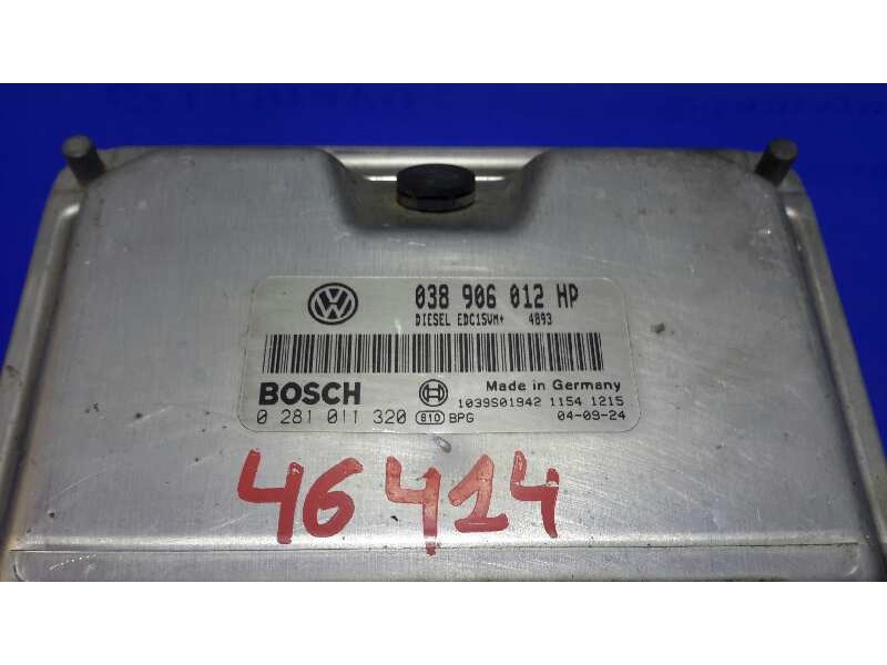 Recambio de centralita motor uce para seat ibiza (6l1) 1.9 sdi referencia OEM IAM 0281011320 EDC15VM+ 038906012HP