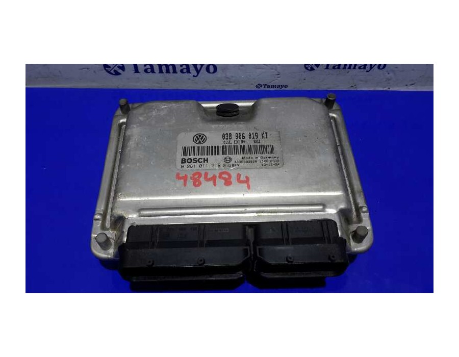Recambio de centralita motor uce para seat ibiza (6l1) 1.9 tdi referencia OEM IAM 0281011219 EDC15P+ 038906019KT