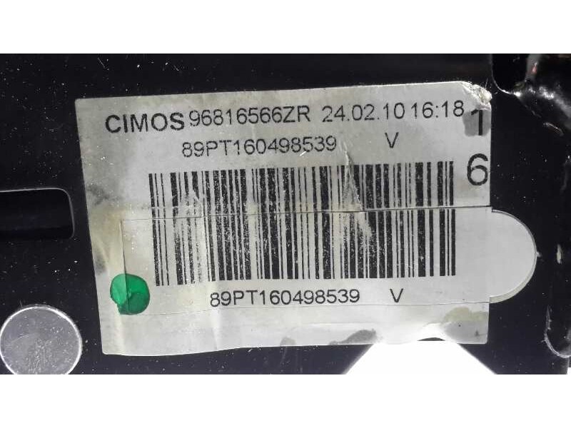 Recambio de palanca freno de mano para peugeot 308 referencia OEM IAM 9681656627  