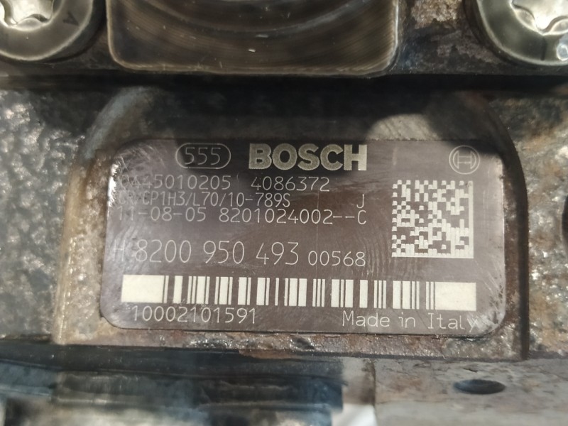 Recambio de bomba inyeccion para nissan primastar (x..) 2.0 dci diesel referencia OEM IAM 0445010205  H8200950493
