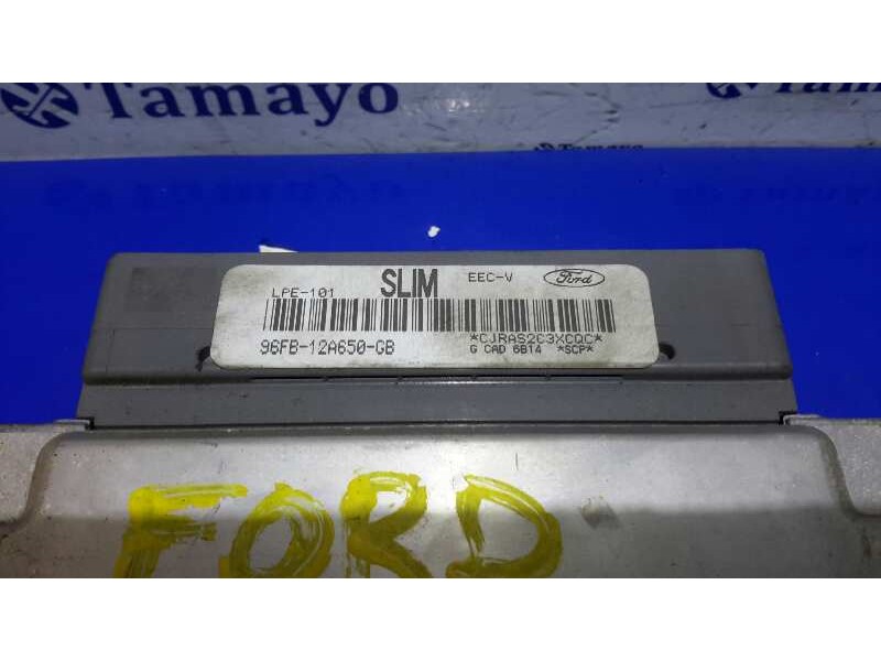 Recambio de centralita motor uce para ford fiesta berlina 1.25 16v cat referencia OEM IAM 96FB12A650GB  