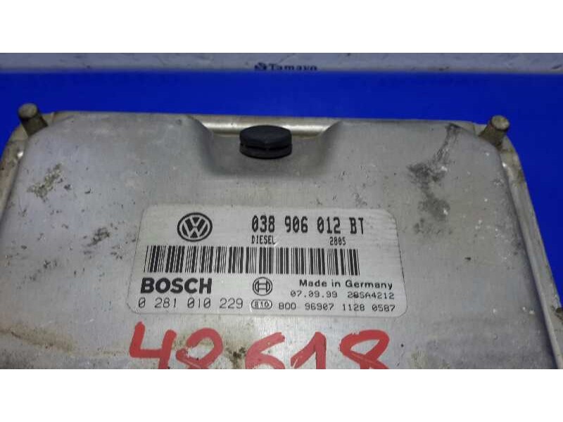 Recambio de centralita motor uce para seat leon (1m1) 1.9 tdi referencia OEM IAM 0281010229 28SA4212 038906012BT