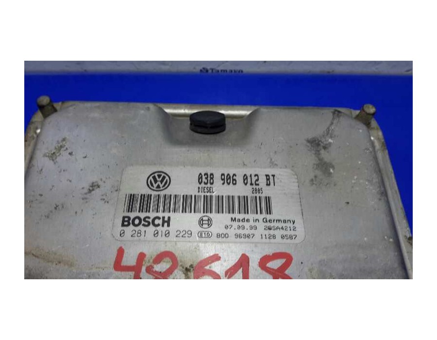 Recambio de centralita motor uce para seat leon (1m1) 1.9 tdi referencia OEM IAM 0281010229 28SA4212 038906012BT