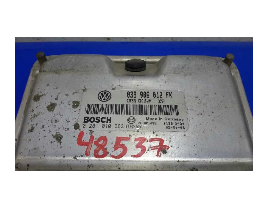 Recambio de centralita motor uce para seat leon (1m1) 1.9 tdi referencia OEM IAM 0281010683 EDC15VM+ 038906012FK