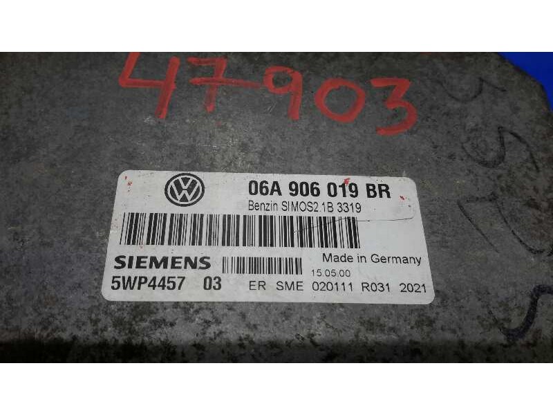 Recambio de centralita motor uce para seat leon (1m1) 1.6 referencia OEM IAM 5WP445703 SIMOS21B 06A906019BR