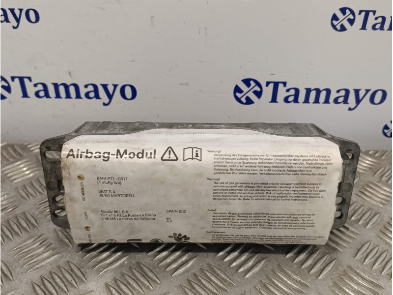 Recambio de airbag delantero derecho para seat leon (1p1) 2.0 tdi referencia OEM IAM 1P0880204  