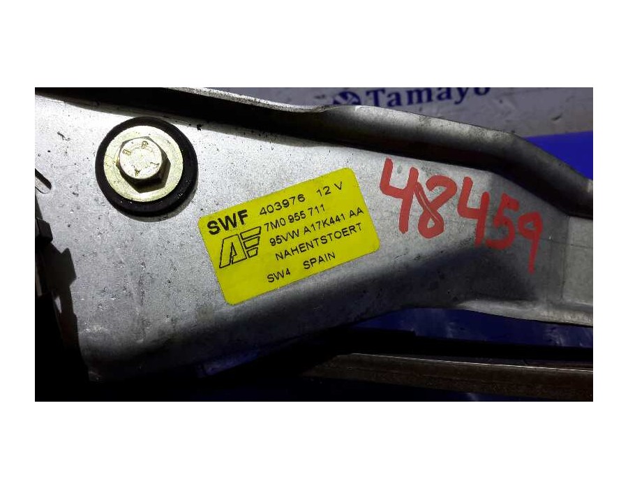 Recambio de motor limpia trasero para seat alhambra (7v8) 1.9 tdi referencia OEM IAM 7M0955713 403975 7M0955711