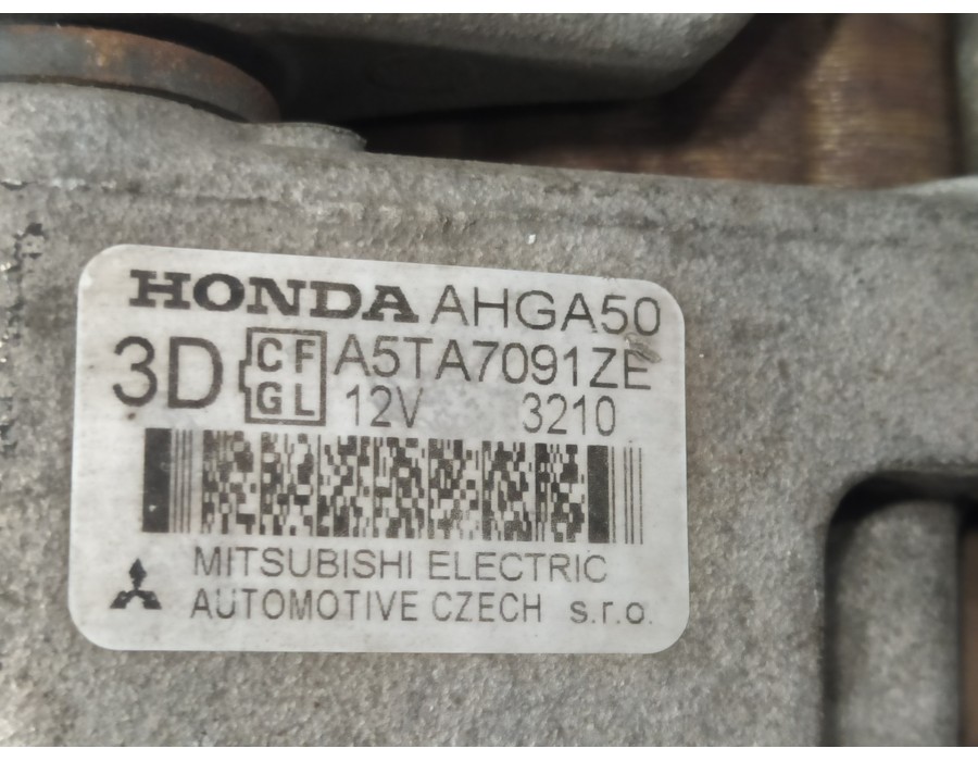 Recambio de alternador para honda civic berlina 3 (ep1/2) 1.4i s referencia OEM IAM A5TA7091ZE  AHGAS0