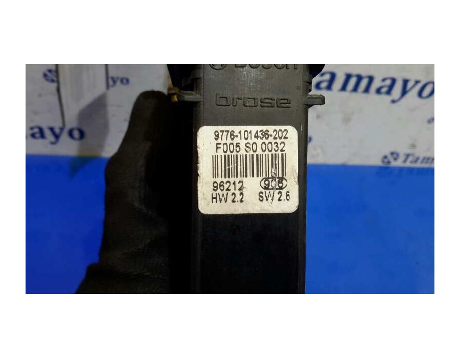 Recambio de motor elevalunas delantero derecho para seat toledo (1m2) 1.8 20v referencia OEM IAM 101386101  9776101436202