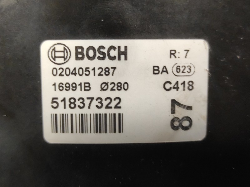 Recambio de servofreno para fiat ducato furgon electrico - micro vett referencia OEM IAM 0204051287 00518373220 51837322