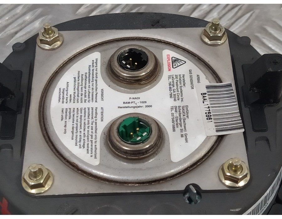 Recambio de airbag delantero izquierdo para bmw serie 3 coupe (e46) 3.0 24v cat referencia OEM IAM 33109680803X  