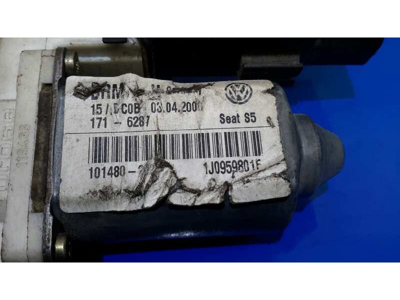 Recambio de motor elevalunas delantero izquierdo para seat leon (1m1) 1.9 tdi referencia OEM IAM 1J0959801F  101480202