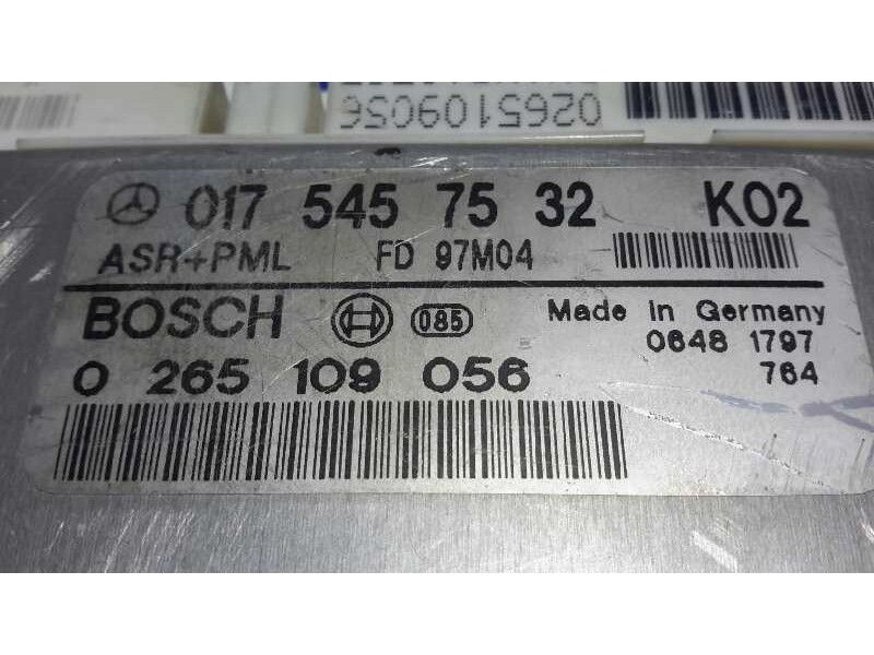 Recambio de centralita asr para mercedes-benz clase e (w210) berlina diesel 300 turbodiesel (210.025) referencia OEM IAM 0265109