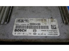 Recambio de centralita motor uce para ford focus c-max (cap) 1.6 tdci cat referencia OEM IAM 0281077701 1039S16296 6M5112A650NB 2
