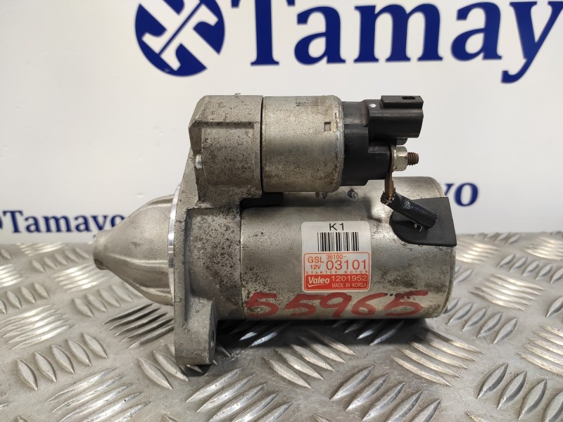 Recambio de motor arranque para kia rio 1.2 cat referencia OEM IAM 3610003101  1201952