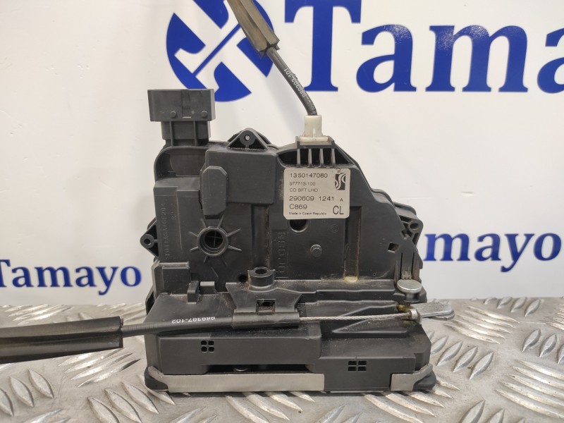 Recambio de cerradura puerta delantera derecha para fiat ducato furgon electrico - micro vett referencia OEM IAM 1350147080  977