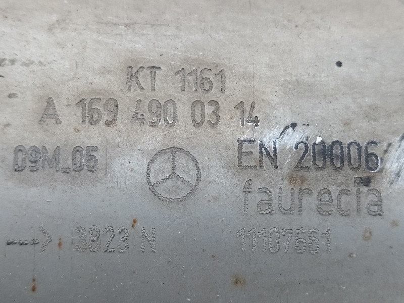 Recambio de tubo escape completo para mercedes-benz clase b (w245) 2.0 cdi cat referencia OEM IAM A1694900314 11107661 A16949105
