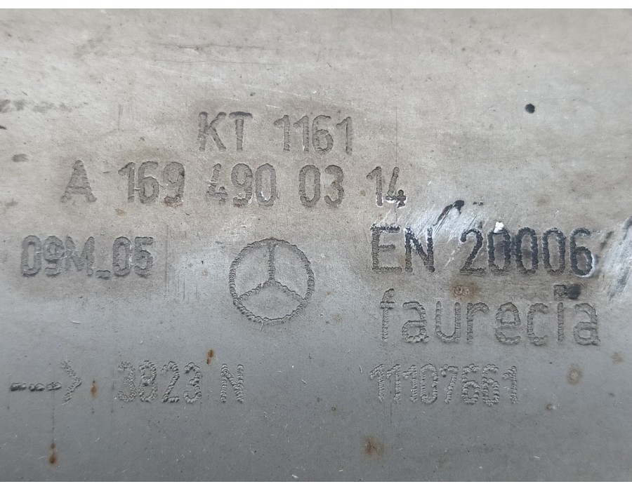 Recambio de tubo escape completo para mercedes-benz clase b (w245) 2.0 cdi cat referencia OEM IAM A1694900314 11107661 A16949105