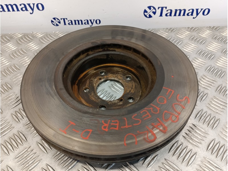 Recambio de disco freno delantero para subaru forester 2.0 diesel cat referencia OEM IAM   