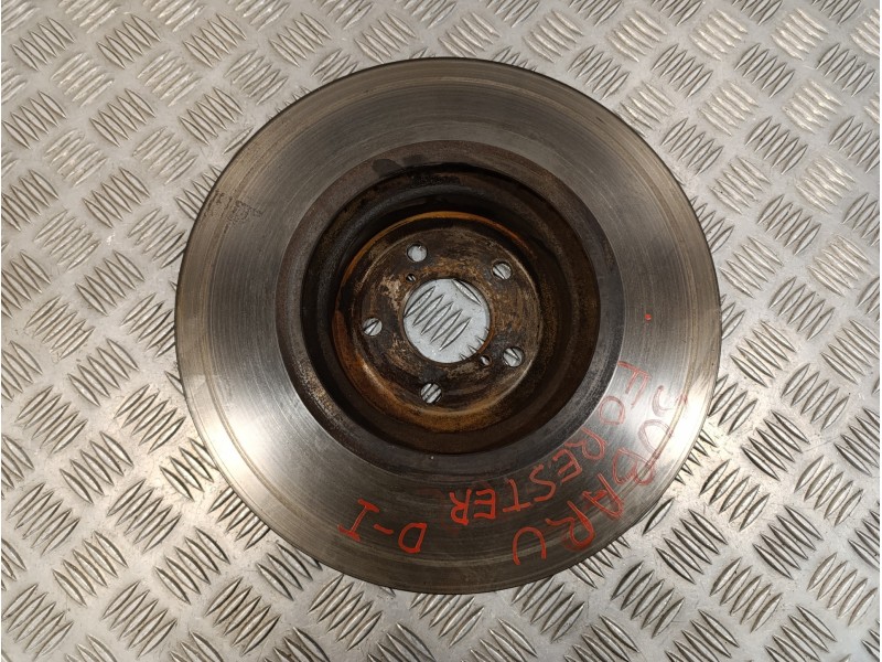 Recambio de disco freno delantero para subaru forester 2.0 diesel cat referencia OEM IAM   
