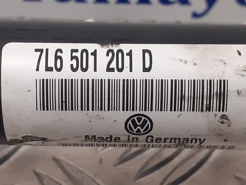 Recambio de transmision trasera derecha para volkswagen touareg (7l6) 2.5 tdi dpf referencia OEM IAM 7L6501201D  