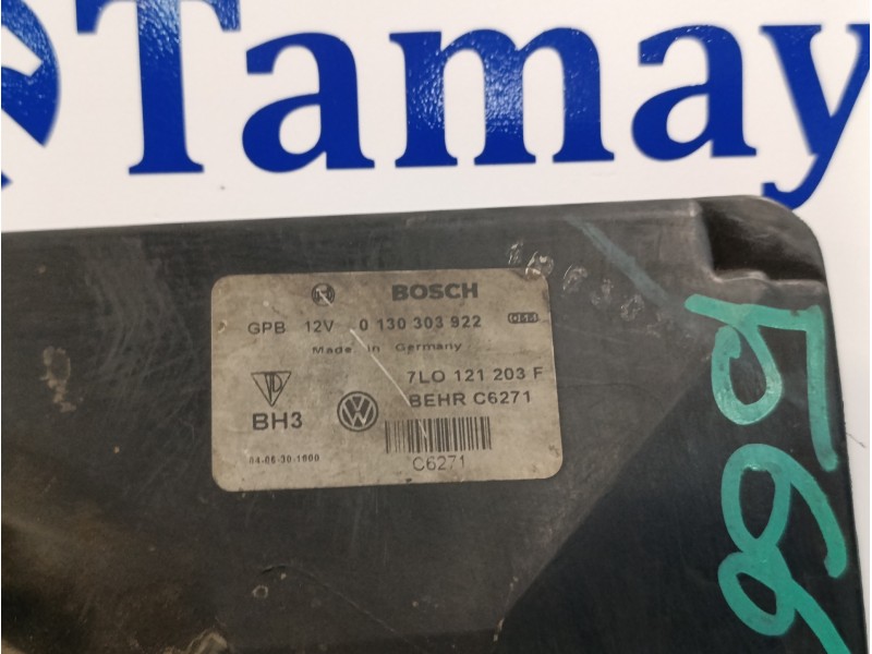 Recambio de electroventilador para volkswagen touareg (7la) 2.5 tdi referencia OEM IAM 7L0121207D 0130303922 3135103598