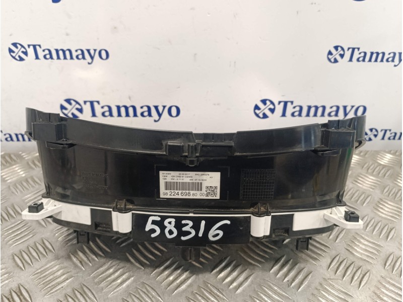 Recambio de cuadro instrumentos para toyota proace referencia OEM IAM 9822469880  