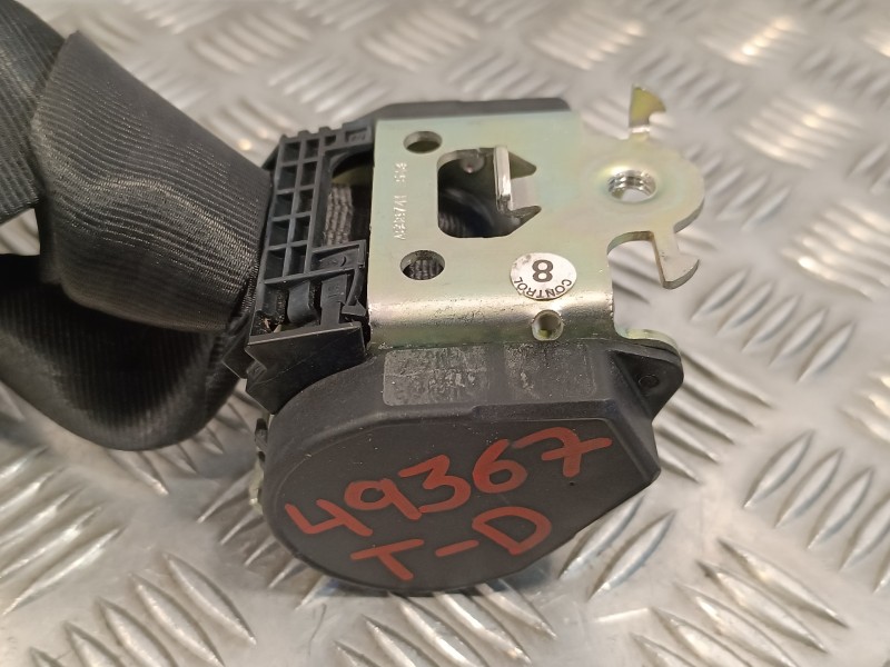 Recambio de cinturon seguridad trasero derecho para peugeot 207 cc 1.6 16v referencia OEM IAM   