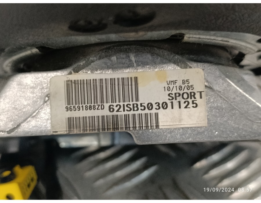 Recambio de volante para citroën c4 coupe 2.0 hdi cat (rhr / dw10bted4) referencia OEM IAM 96591808ZD  62ISB50301125