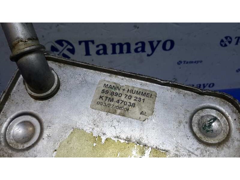 Recambio de enfriador aceite motor para opel vectra c berlina 1.9 cdti referencia OEM IAM 5989070231  