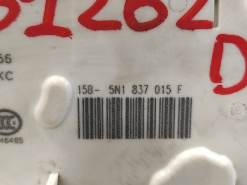 Recambio de cerradura puerta delantera izquierda para seat ibiza (6p1) 1.0 referencia OEM IAM 5N1837015F  