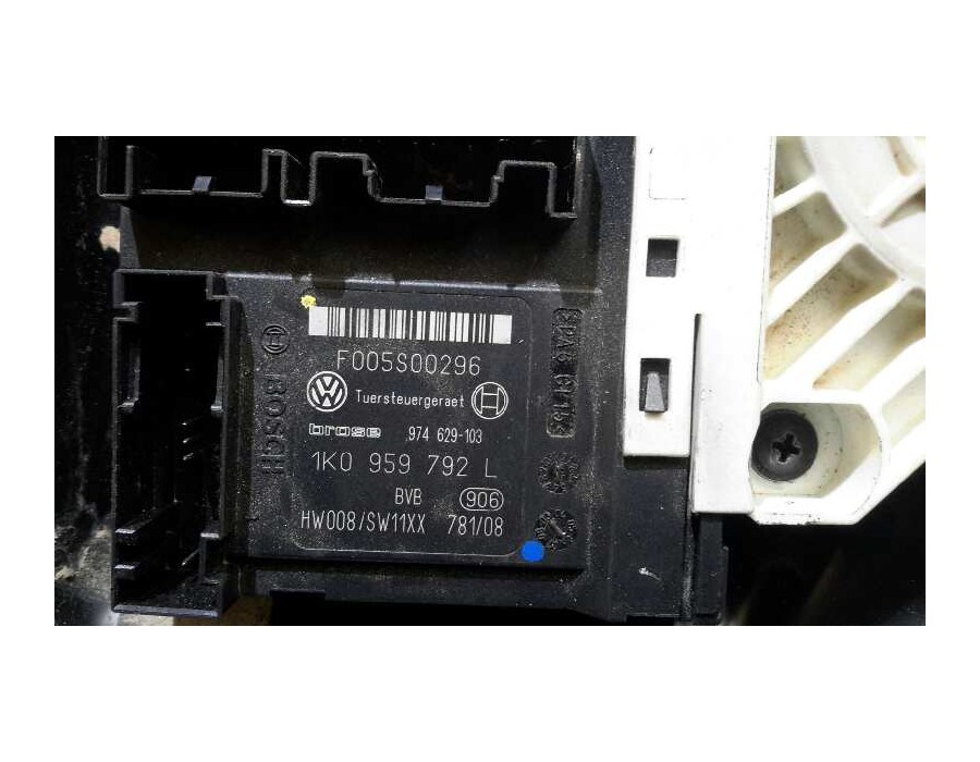 Recambio de elevalunas delantero derecho para volkswagen passat berlina (3c2) 2.0 tdi referencia OEM IAM 1K0959702P 3C1837756L 1
