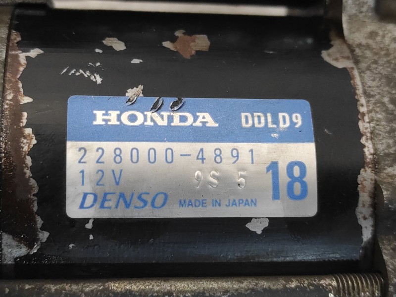 Recambio de motor arranque para honda civic berlina 3/4 (ej/ek) 1.4 referencia OEM IAM 2280004891  
