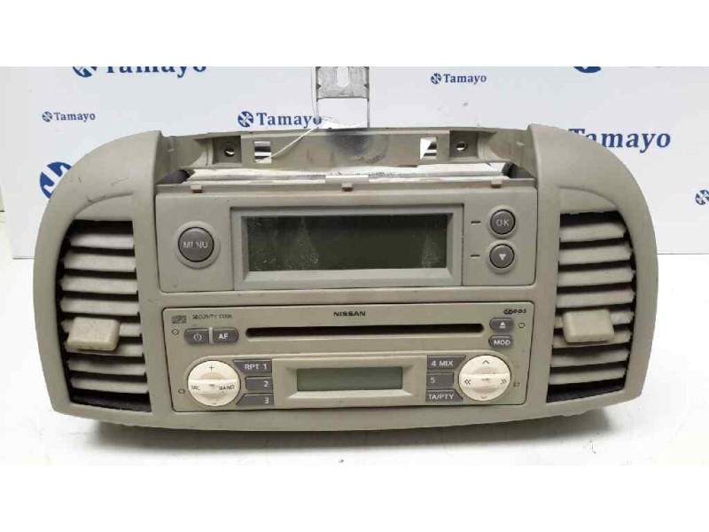 Recambio de pantalla / mando multifuncion para nissan micra (k12e) 1.2 cat referencia OEM IAM 7642347318  