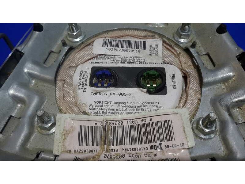 Recambio de airbag delantero izquierdo para peugeot 807 2.0 hdi fap cat referencia OEM IAM 14001062YR  CA101621YRN