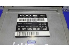 Recambio de centralita motor uce para mercedes-benz clase c (w202) berlina 200 (202.020) referencia OEM IAM 412229018007  022545 2
