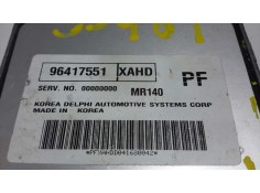 Recambio de centralita motor uce para daewoo kalos 1.4 cat referencia OEM IAM 96417551   2