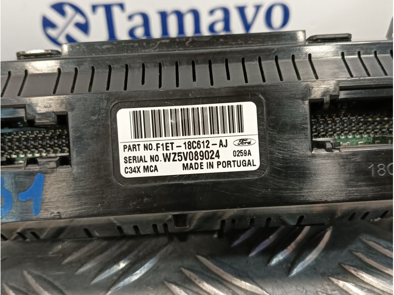 Recambio de mando climatizador para ford focus lim. black&red referencia OEM IAM F1ET18C612AJ  