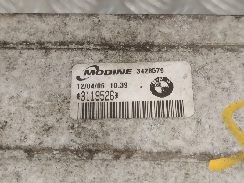 Recambio de intercooler para bmw x3 (e83) 3.0 turbodiesel cat referencia OEM IAM 3421803  