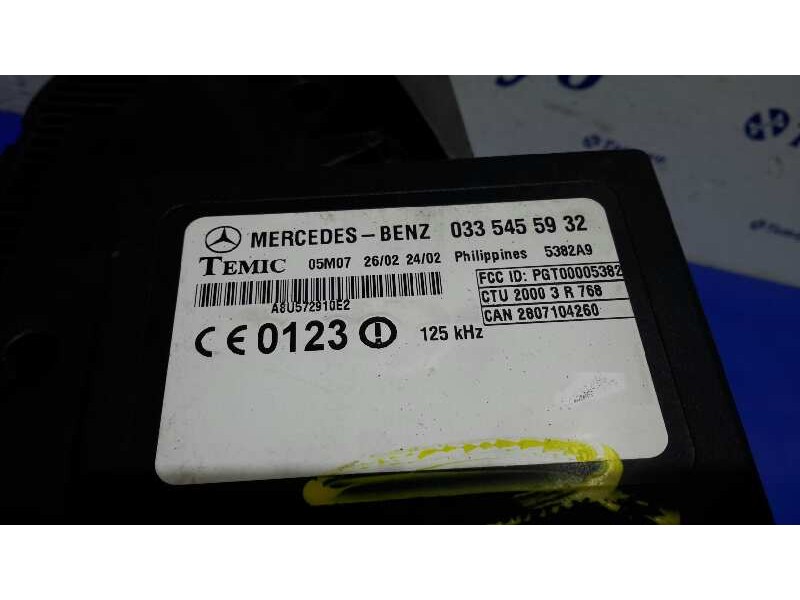 Recambio de cuadro instrumentos para mercedes-benz sprinter chasis-cabina 411cdi referencia OEM IAM 110008929060  A0014468521