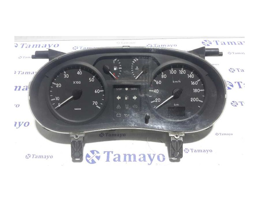 Recambio de cuadro instrumentos para renault kangoo (f/kc0) 1.5 dci diesel referencia OEM IAM P8200176654B 8200176654B 216717653