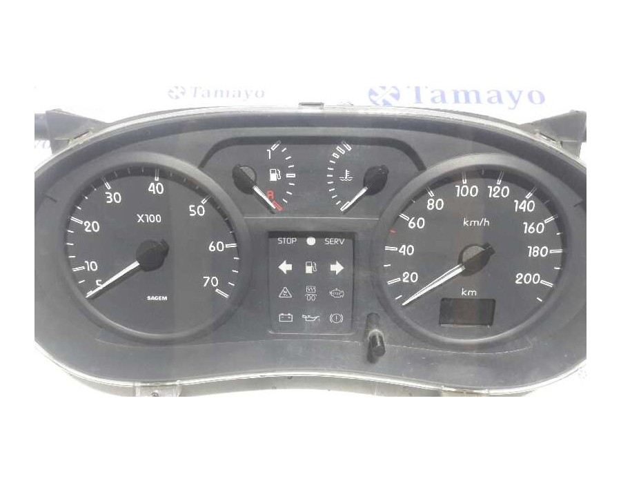 Recambio de cuadro instrumentos para renault kangoo (f/kc0) 1.5 dci diesel referencia OEM IAM P8200176654B 8200176654B 216717653